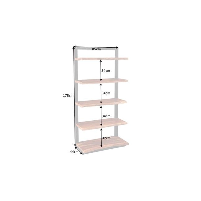 REGAŁ MAMMUT 85X44 CM AKACJA II-160697
