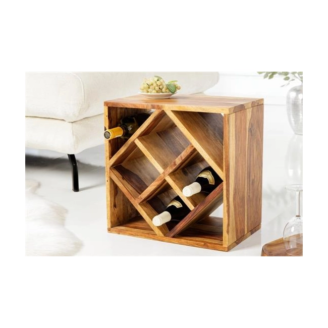 REGAŁ NA WINO CUBUS 40X25 CM PALISANDER-160700