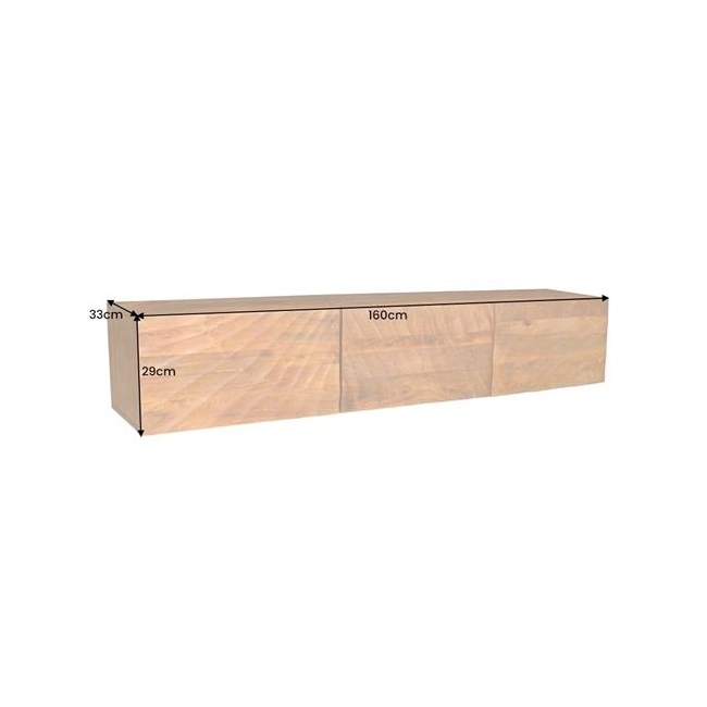 SZAFKA RTV SCORPION 160X33CM MANGO-160790