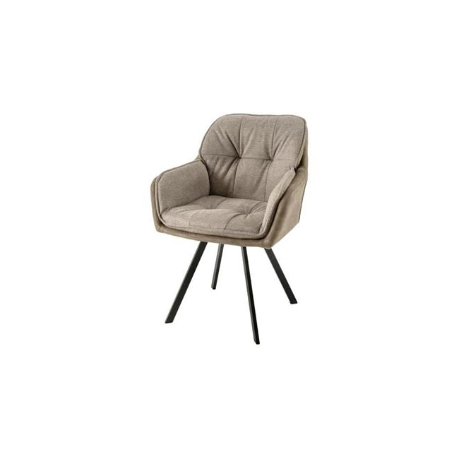 KRZESŁO OBROTOWE LOUNGER TAUPE