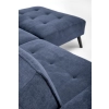 CORNELIUS sofa rozkładana z funkcją narożnika niebieska (1p=1szt)-184244