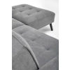 CORNELIUS sofa rozkładana z funkcją narożnika popiel (1p=1szt)-184258