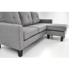 GERSON sofa z podnóżkiem popielaty (1p=1szt)-184620