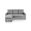 GERSON sofa z podnóżkiem popielaty (1p=1szt)-184624