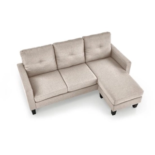 GERSON sofa z podnóżkiem beżowy (1p=1szt)-184610