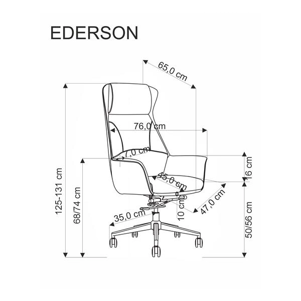 EDERSON fotel gabinetowy cappuccino (1p=1szt)-184368