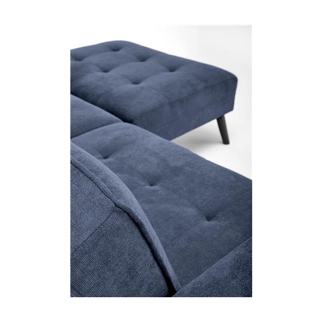 CORNELIUS sofa rozkładana z funkcją narożnika niebieska (1p=1szt)-184244