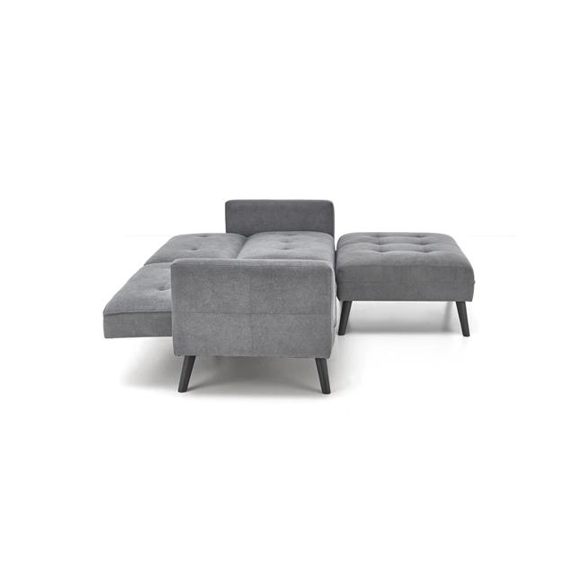 CORNELIUS sofa rozkładana z funkcją narożnika popiel (1p=1szt)-184254