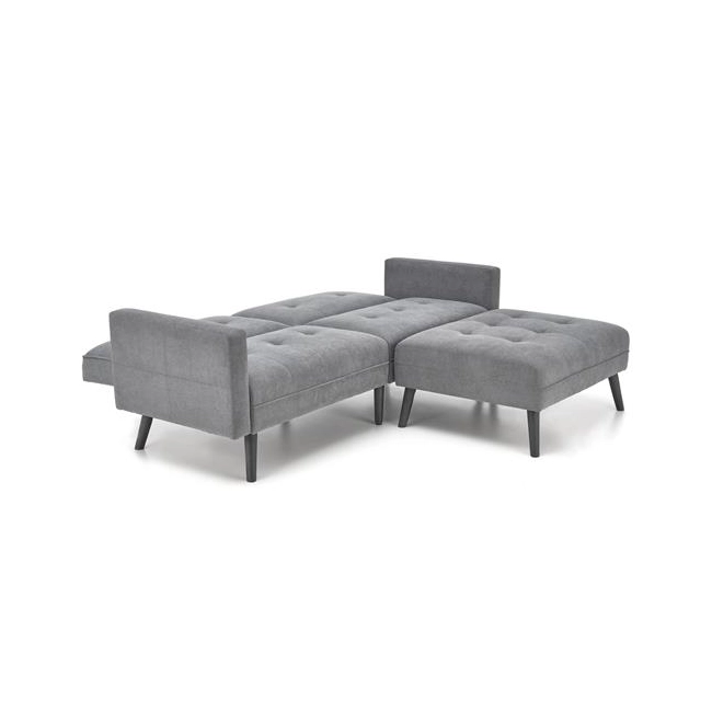 CORNELIUS sofa rozkładana z funkcją narożnika popiel (1p=1szt)-184257