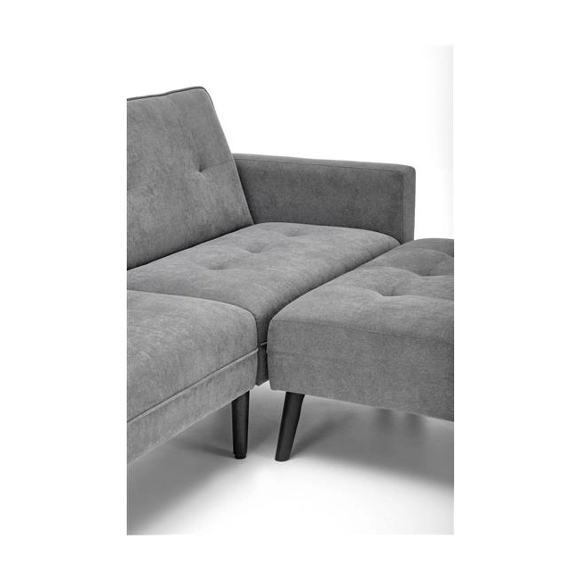 CORNELIUS sofa rozkładana z funkcją narożnika popiel (1p=1szt)-184259