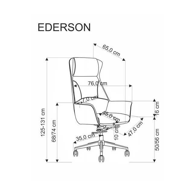 EDERSON fotel gabinetowy cappuccino (1p=1szt)-184368