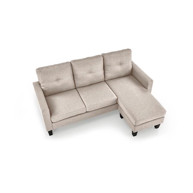 GERSON sofa z podnóżkiem beżowy (1p=1szt)-184610