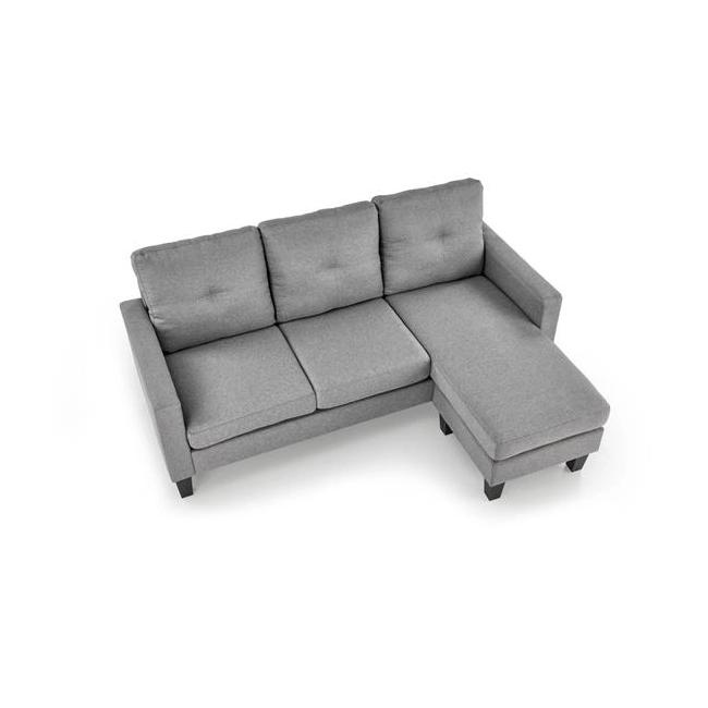 GERSON sofa z podnóżkiem popielaty (1p=1szt)-184614