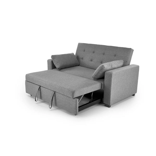 PAULINIO sofa rozkładana, popielaty-186547