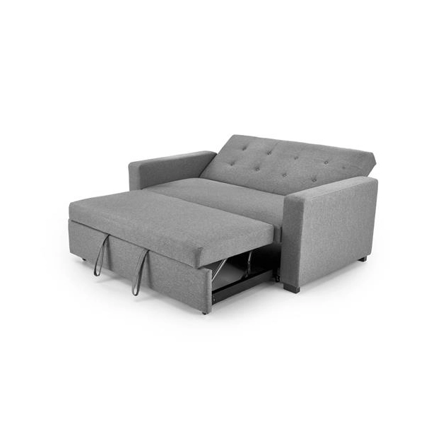 PAULINIO sofa rozkładana, popielaty-186548