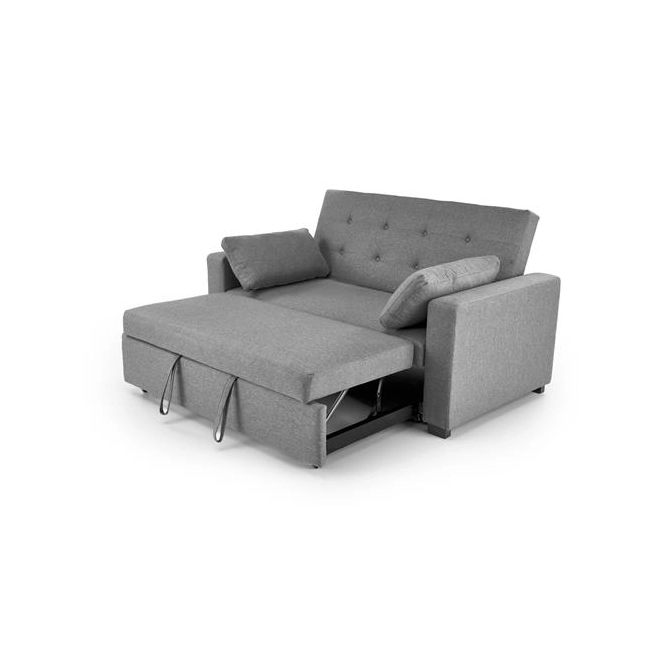 PAULINIO sofa rozkładana, popielaty-186547