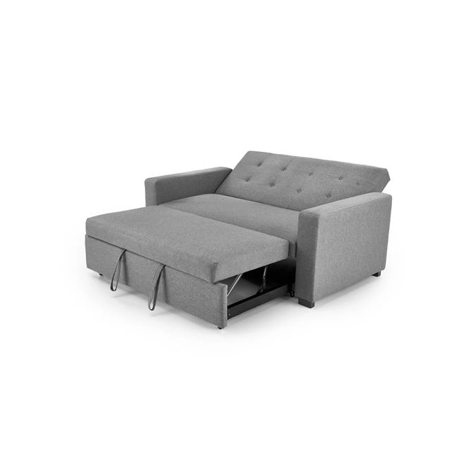 PAULINIO sofa rozkładana, popielaty-186548