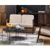 MILANO 2S sofa - beżowy tap. Castel 15 (1p=1szt)-187223