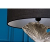 LAMPA STOŁOWA GINKGO 70CM SREBRNA PODSTAWA-187951