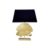 LAMPA STOŁOWA GINKGO 60CM ZŁOTA