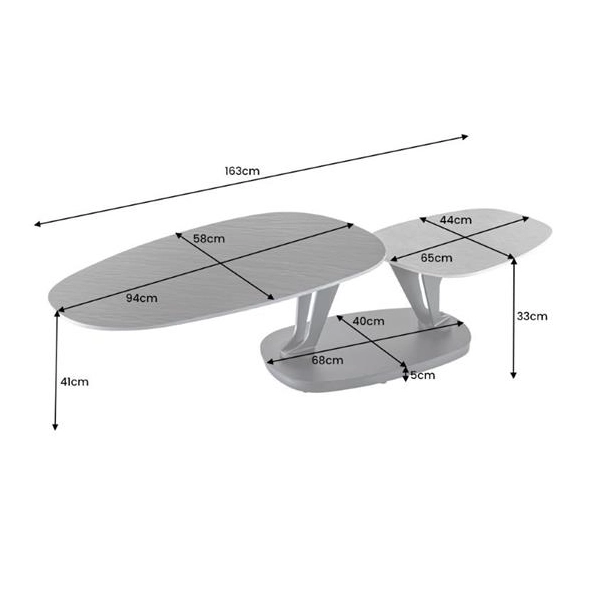 STOLIK KAWOWY MOVEMENT 160CM CERAMIKA-187635