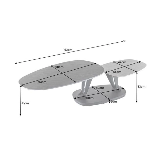 STOLIK KAWOWY MOVEMENT 160CM CERAMIKA-187635