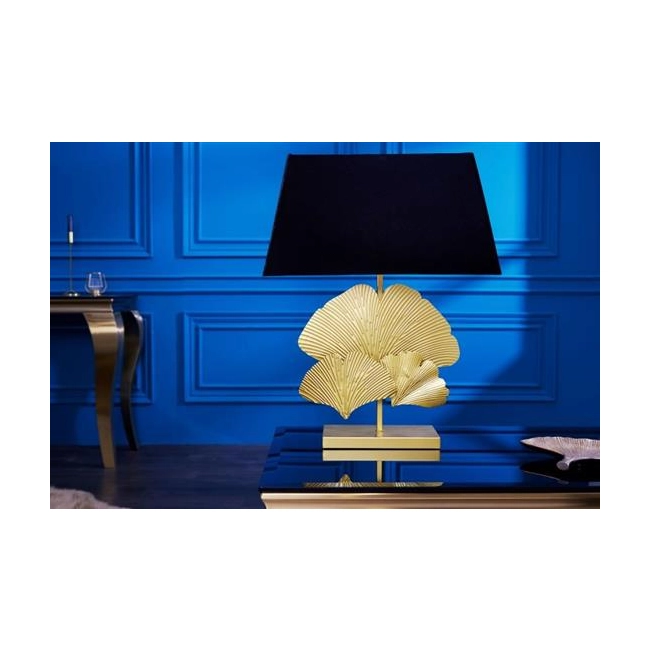 LAMPA STOŁOWA GINKGO 60CM ZŁOTA-187972