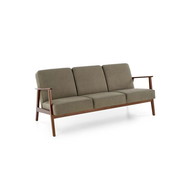 MILANO 3S sofa - oliwkowy tap. Castel 39 (1p=1szt)