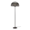 LAMPA PODŁOGOWA ASTER 164 CM METALOWA CZARNOBRĄZOWA