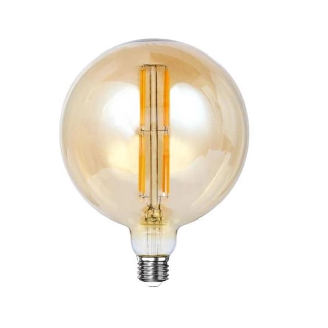 ŻARÓWKA DEKORACYJNA LED FILAMENT GLOBE AMBER G150 - 15 CM