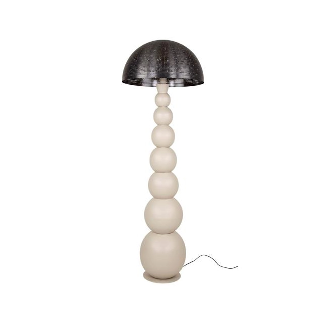 LAMPA PODŁOGOWA KALITA 152 CM SZARA